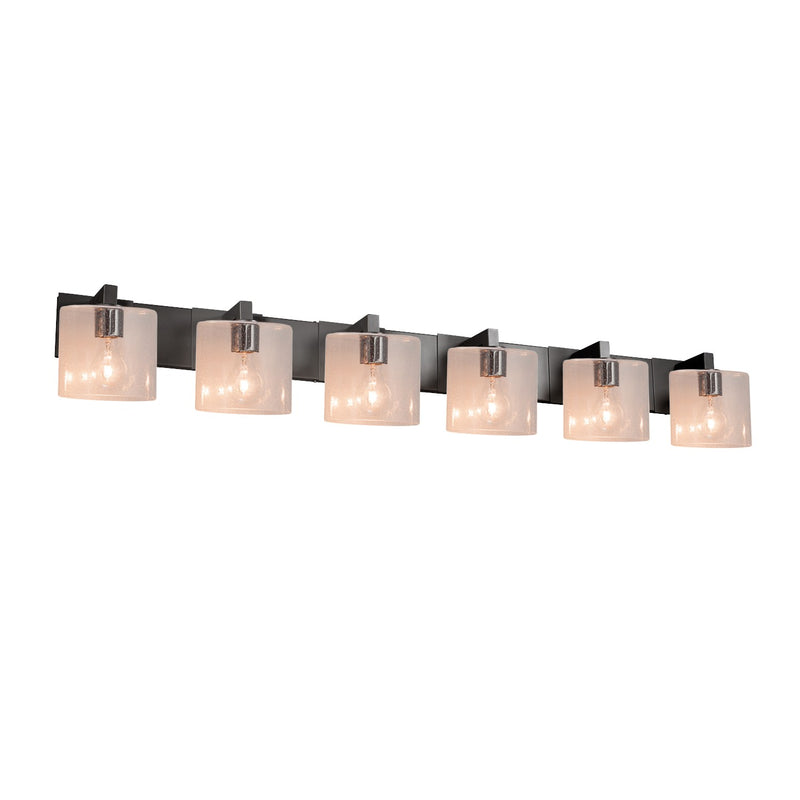 Justice Designs FSN-8926-30-SEED-MBLK-LED6-4200 LED Bath Bar, Matte Black