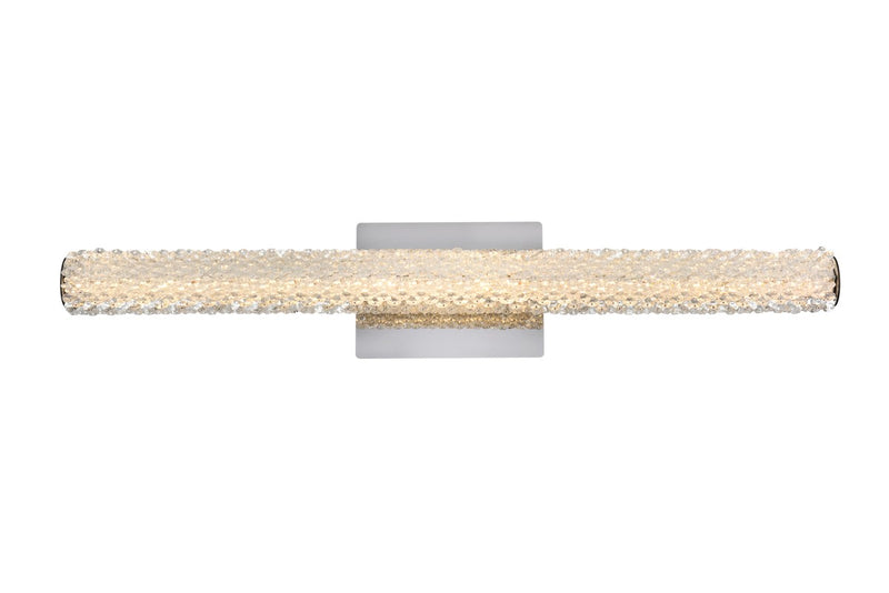 Elegant Lighting 3800W30C LED Wall Sconce, Chrome
