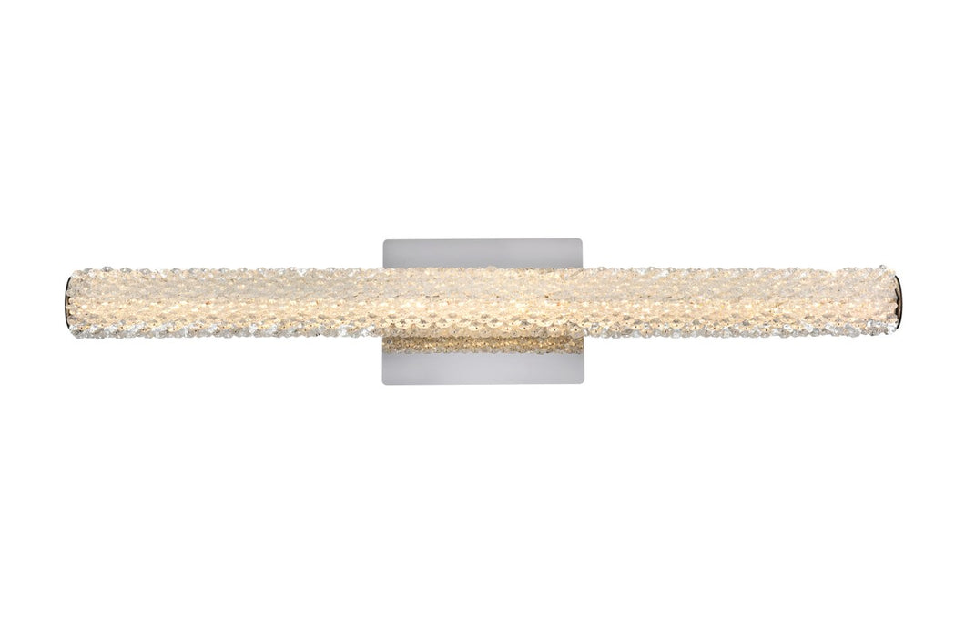 Elegant Lighting 3800W30C LED Wall Sconce, Chrome