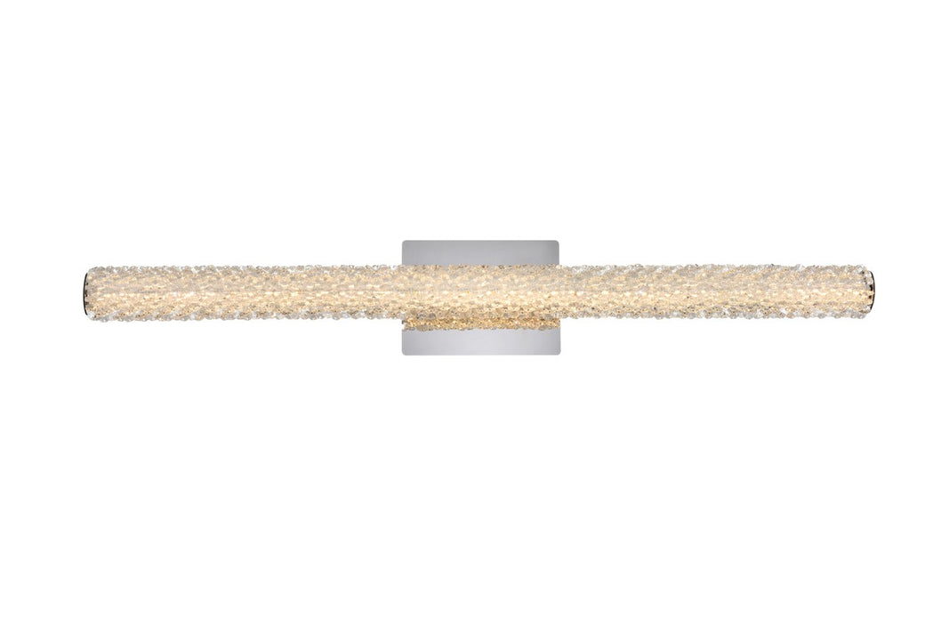 Elegant Lighting 3800W36C LED Wall Sconce, Chrome