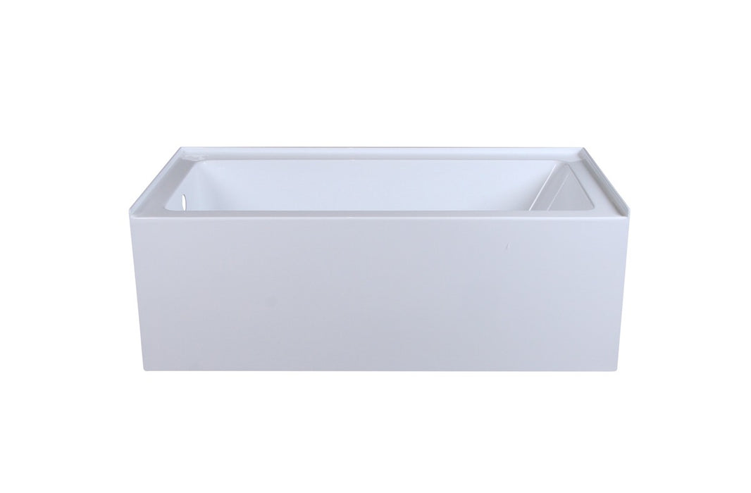 Elegant Lighting BT201-L3060GW Bathtub, Glossy White