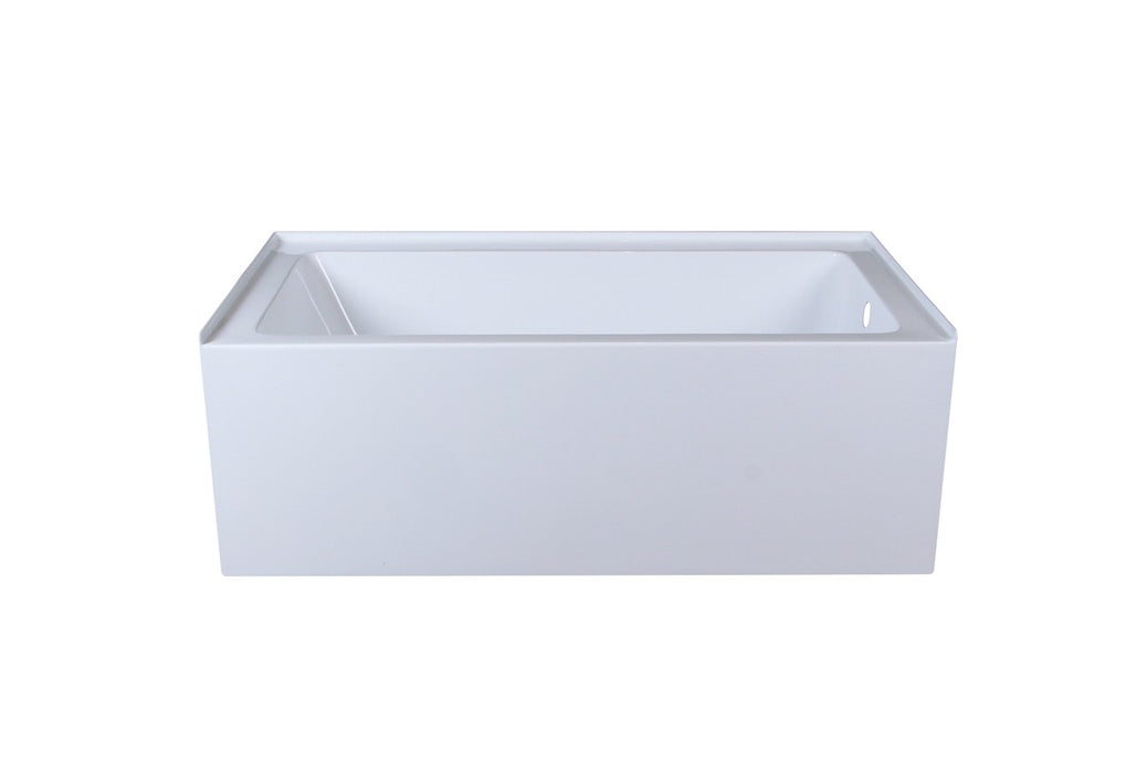 Elegant Lighting BT202-R3260GW Bathtub, Glossy White