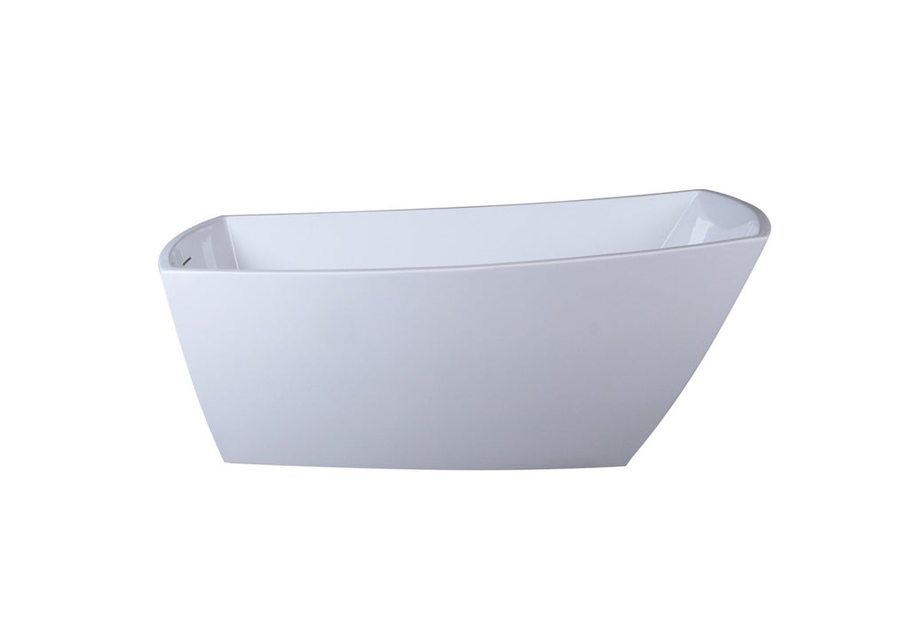 Elegant Lighting BT21267GW Bathtub, Glossy White