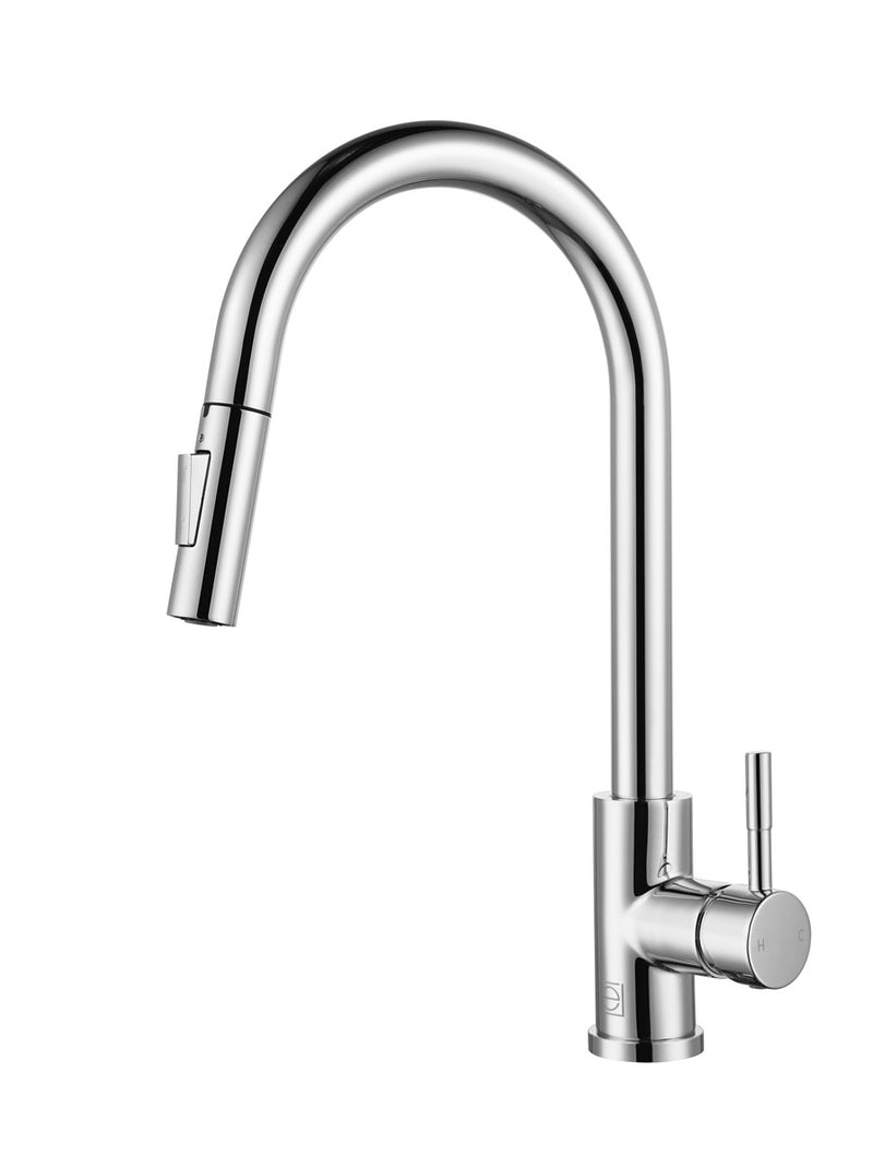 Elegant Lighting FAK-302PCH Kitchen Faucet, Chrome