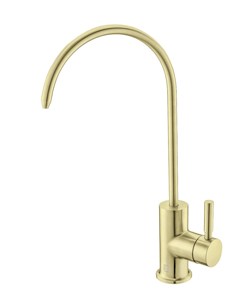 Elegant Lighting FAK-303BGD Kitchen Faucet, Brushed Gold