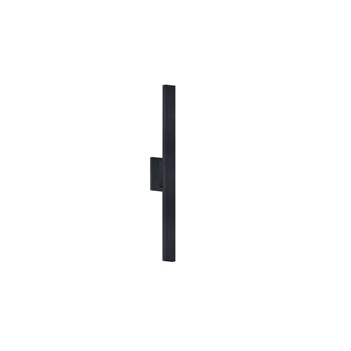 Justice Designs NSH-7656W-MBLK LED Outdoor Wall Sconce, Matte Black