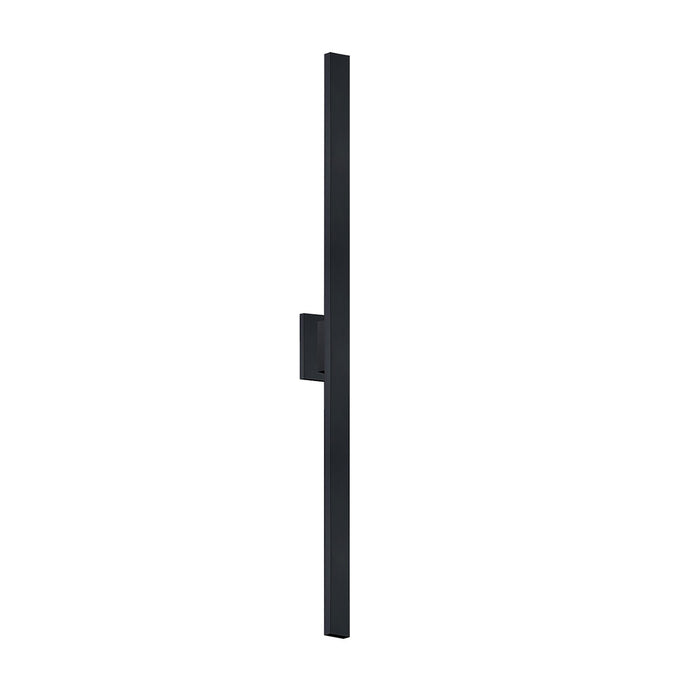 Justice Designs NSH-7658W-MBLK LED Outdoor Wall Sconce, Matte Black