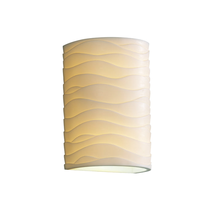 Justice Designs PNA-0945-WAVE-LED1-1000 LED Wall Sconce