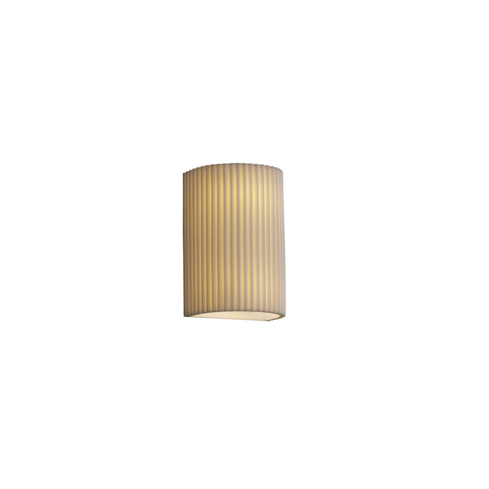 Justice Designs PNA-0945W-PLET-LED1-1000 LED Outdoor Wall Sconce