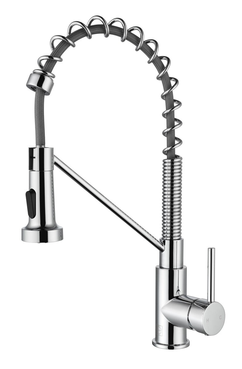 Elegant Lighting FAK-310PCH Kitchen Faucet, Chrome