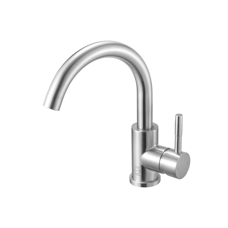 Elegant Lighting FAV-1003BNK Single Handle Bathroom Faucet, Brushed Nickel