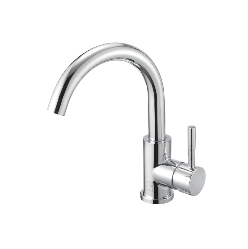 Elegant Lighting FAV-1003PCH Single Handle Bathroom Faucet, Chrome