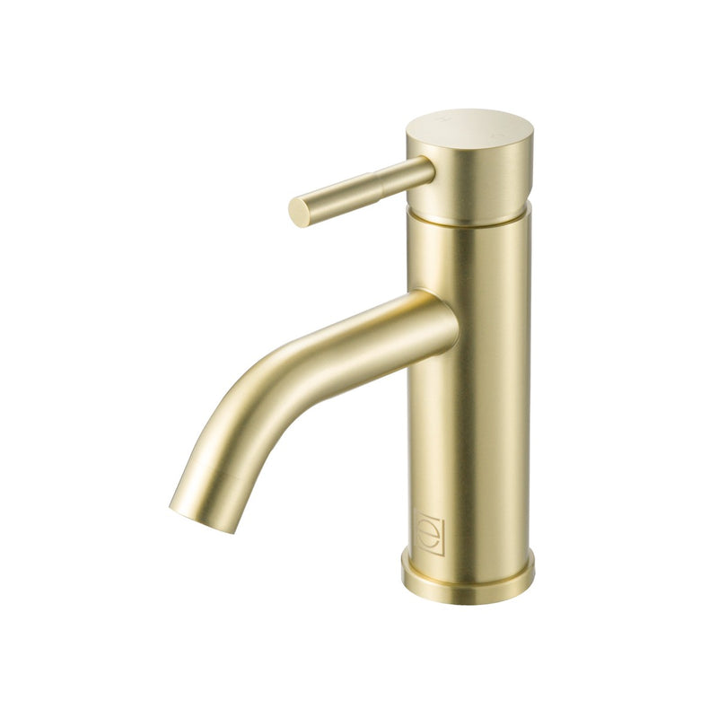 Elegant Lighting FAV-1006BGD Single Handle Bathroom Faucet, Brushed Gold