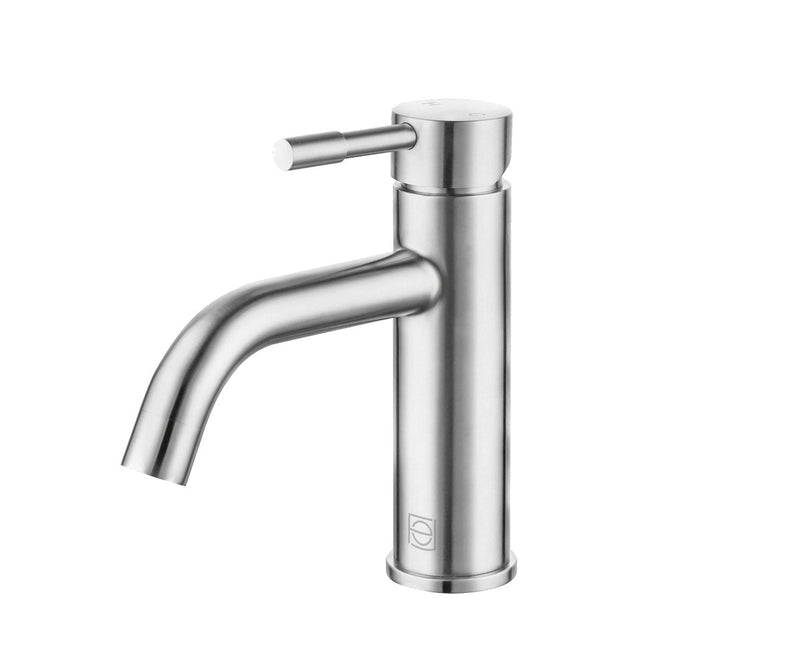 Elegant Lighting FAV-1006BNK Single Handle Bathroom Faucet, Brushed Nickel