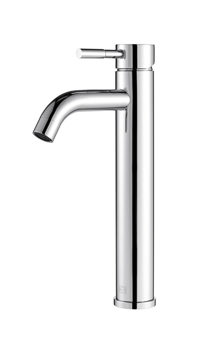 Elegant Lighting FAV-1007PCH Single Handle Bathroom Faucet, Chrome