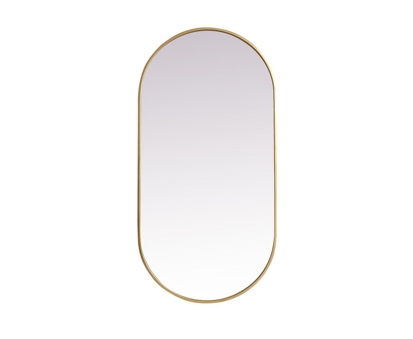 Elegant Lighting MR2A2448BRS Mirror, Brass