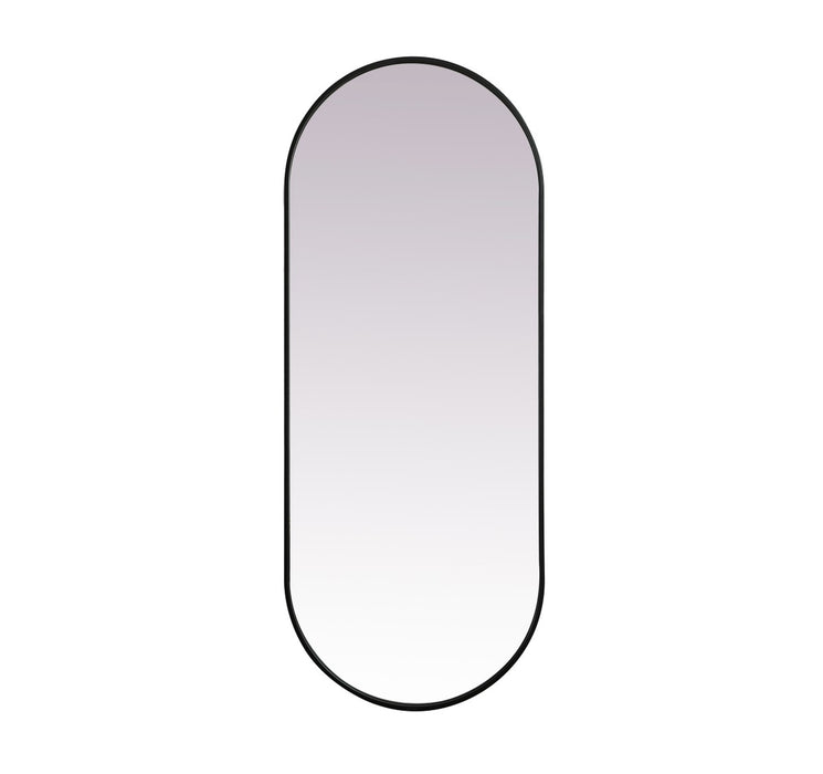 Elegant Lighting MR2A2460BLK Mirror, Black