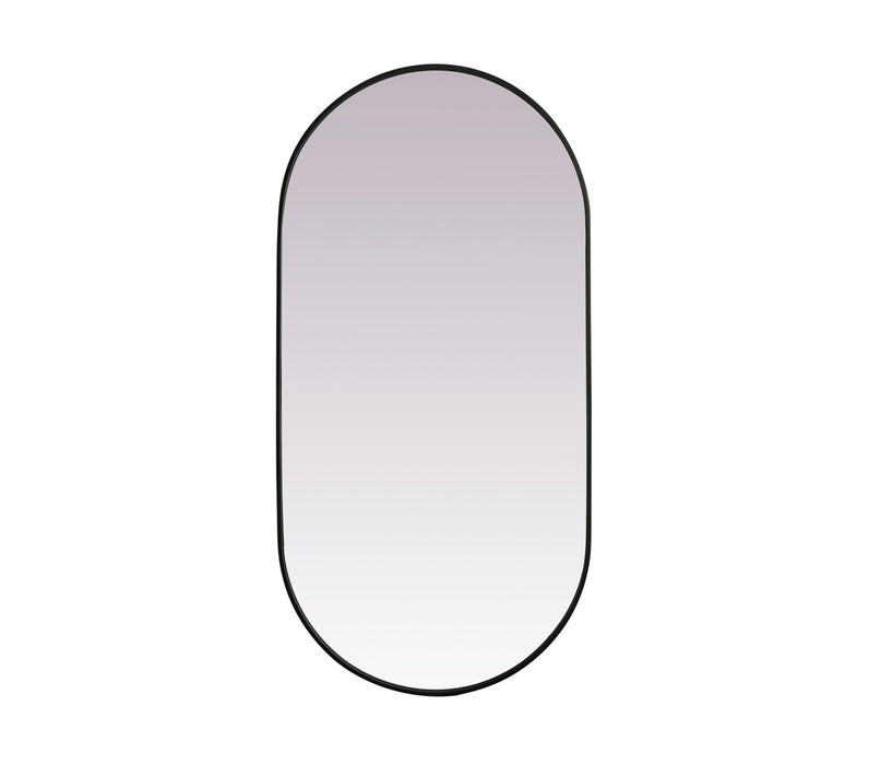 Elegant Lighting MR2A3060BLK Mirror, Black