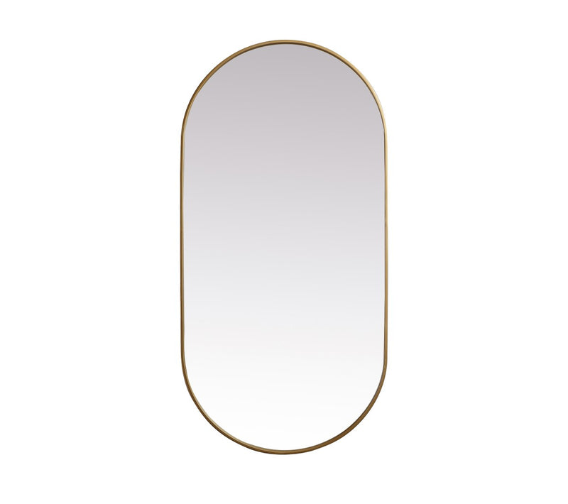 Elegant Lighting MR2A3060BRS Mirror, Brass