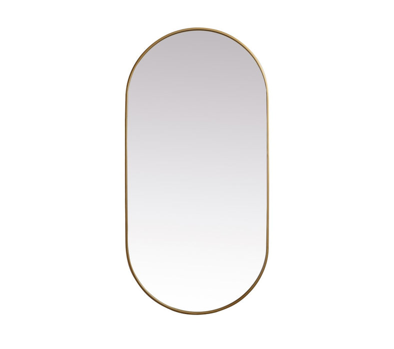 Elegant Lighting MR2A3060BRS Mirror, Brass