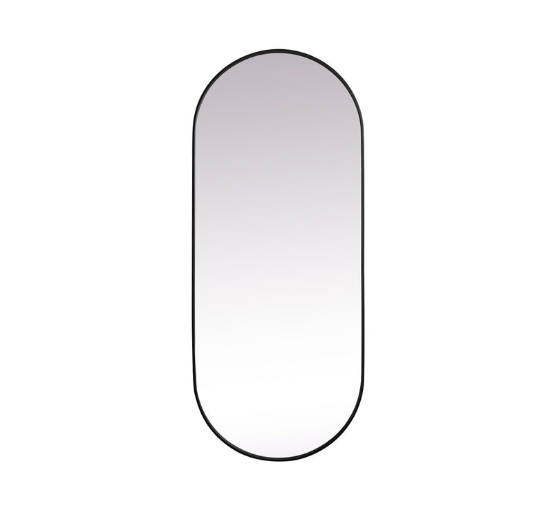 Elegant Lighting MR2A3072BLK Mirror, Black