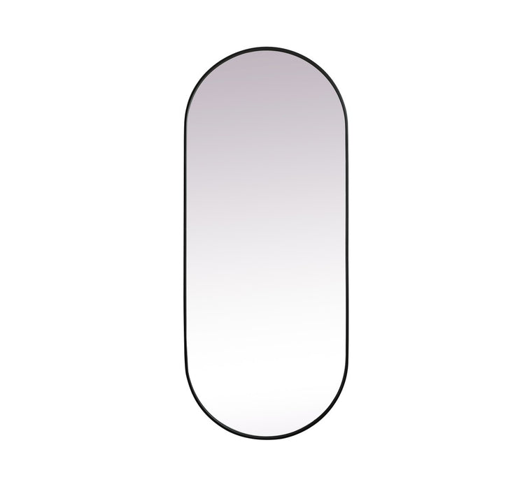 Elegant Lighting MR2A3072BLK Mirror, Black