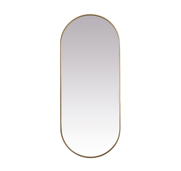 Elegant Lighting MR2A3072BRS Mirror, Brass