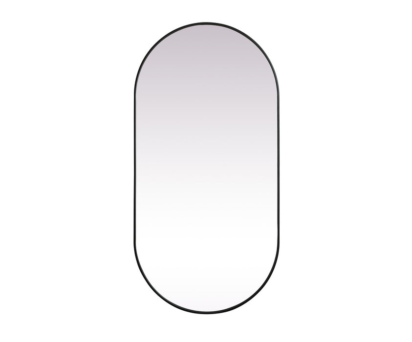Elegant Lighting MR2A3672BLK Mirror, Black