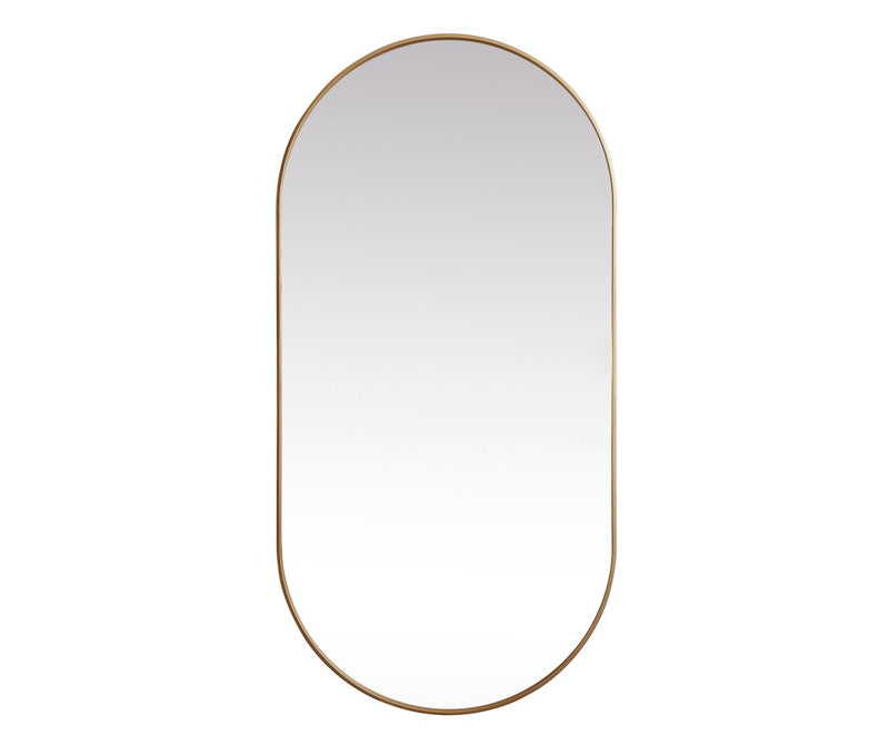 Elegant Lighting MR2A3672BRS Mirror, Brass