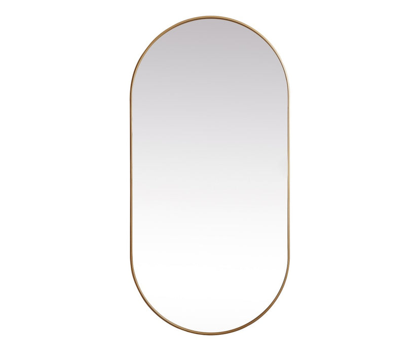 Elegant Lighting MR2A3672BRS Mirror, Brass