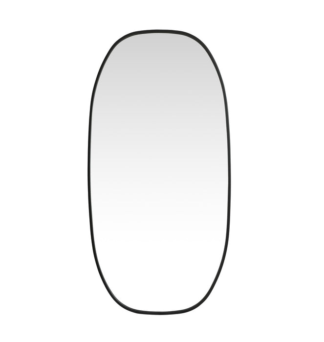Elegant Lighting MR2B2448BLK Mirror, Black
