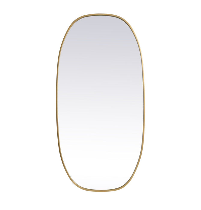 Elegant Lighting MR2B2448BRS Mirror, Brass