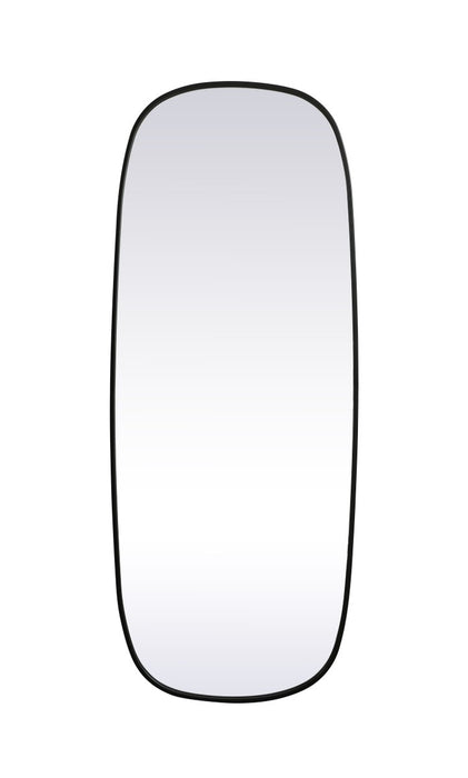 Elegant Lighting MR2B2460BLK Mirror, Black