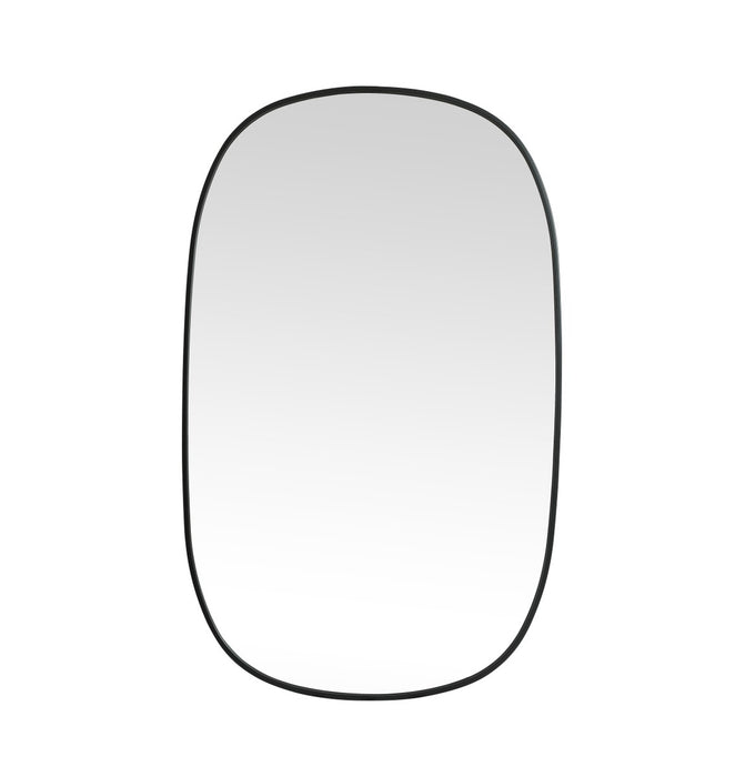 Elegant Lighting MR2B3048BLK Mirror, Black