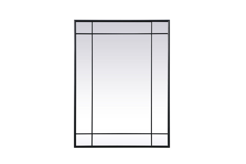 Elegant Lighting MR3A3040BLK Mirror, Black