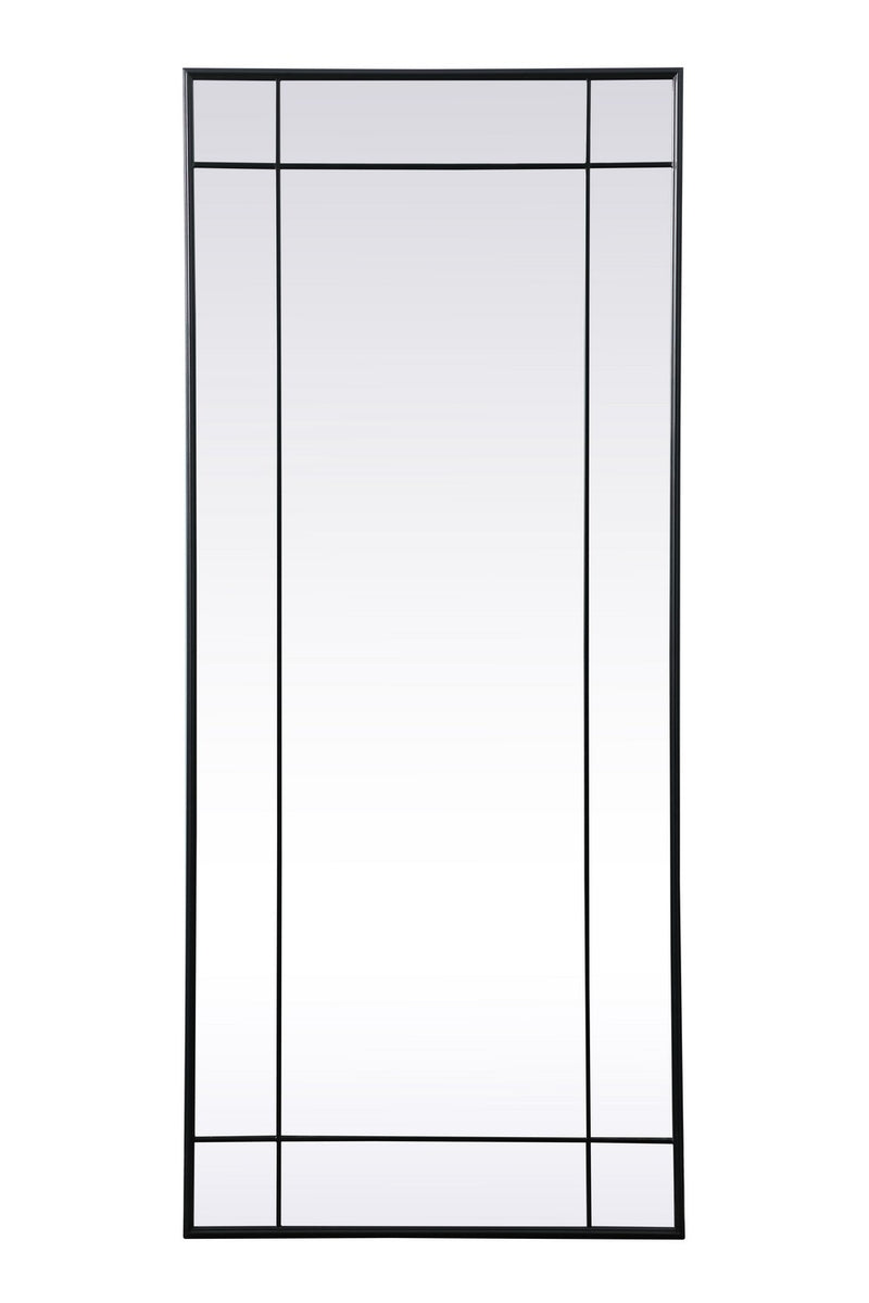 Elegant Lighting MR3FL3070BLK Mirror, Black