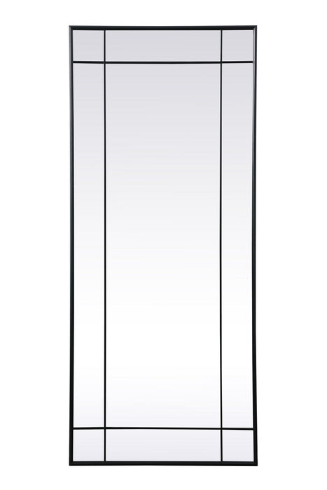 Elegant Lighting MR3FL3070BLK Mirror, Black