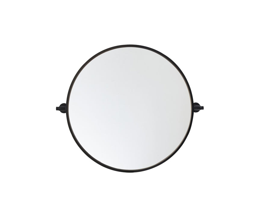 Elegant Lighting MR6B24BLK Mirror, black
