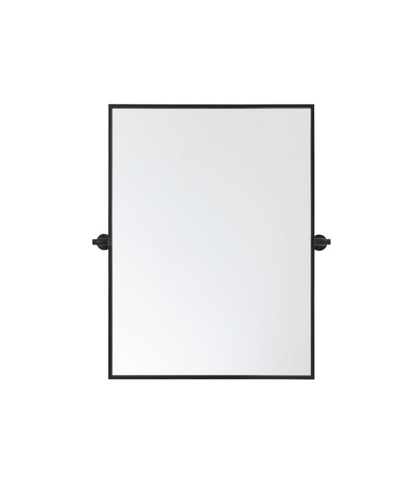 Elegant Lighting MR6E2432BLK Mirror, black