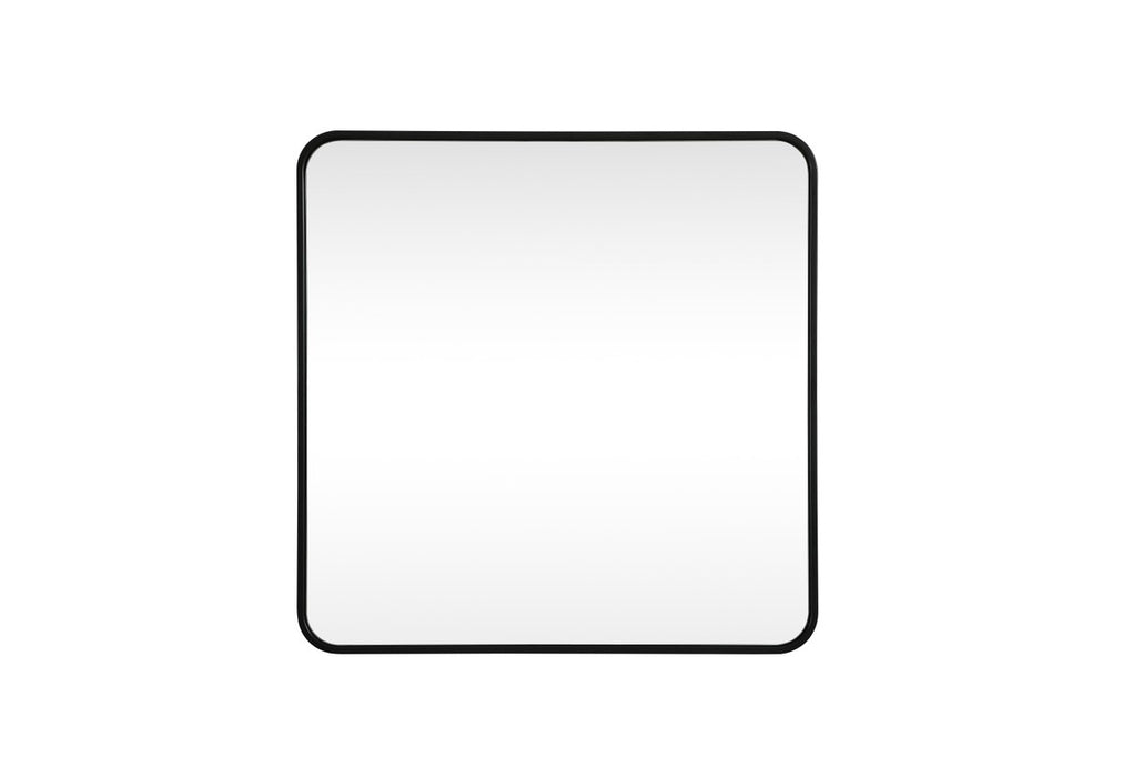 Elegant Lighting MR803030BK Mirror, Black