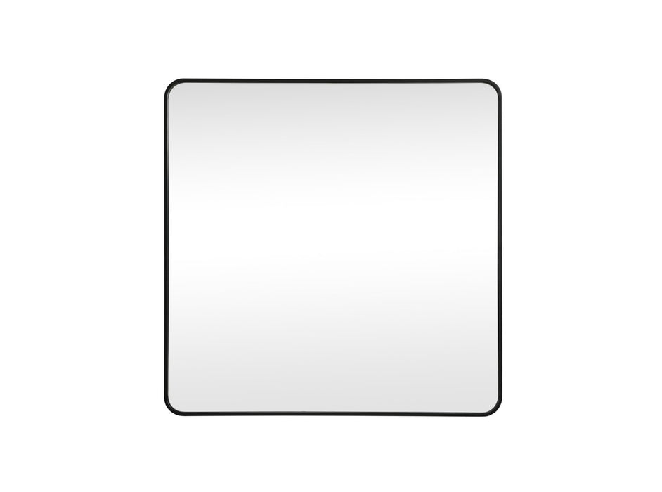 Elegant Lighting MR804242BK Mirror, Black