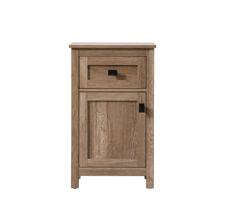 Elegant Lighting SC011830NT Bathroom Storage Freestanding Cabinet, Natural Oak