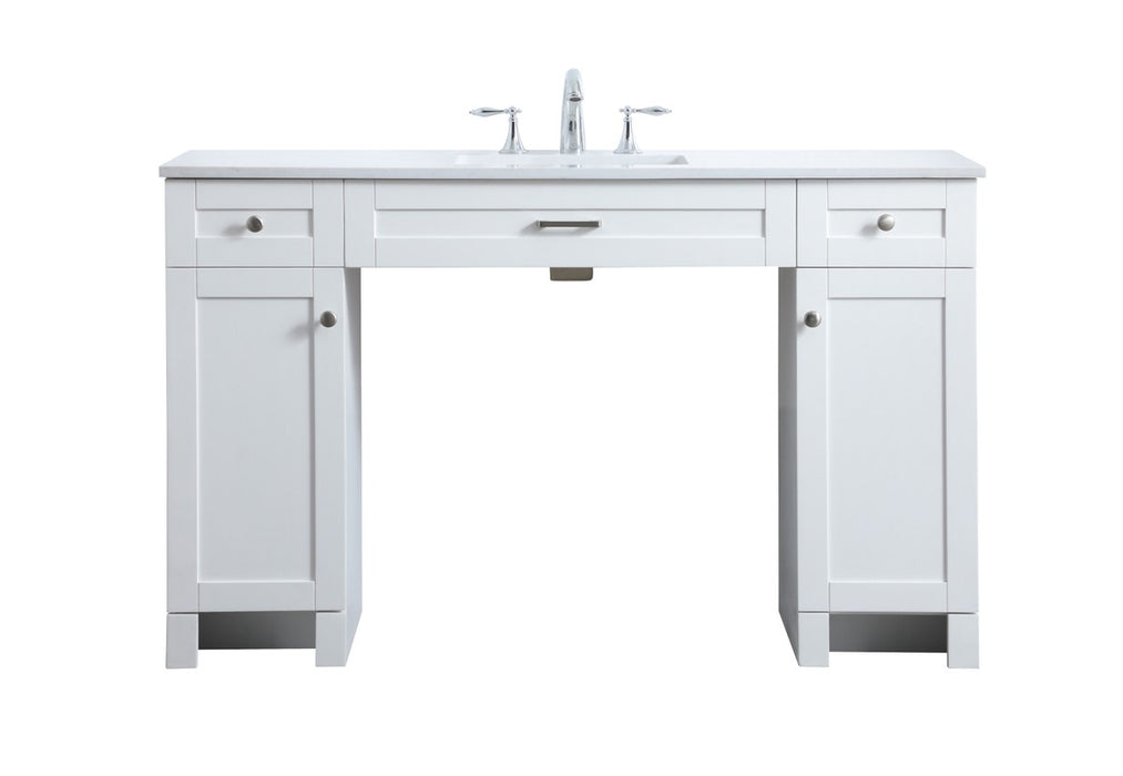 Elegant Lighting VF14954WH Bathroom Vanity, White