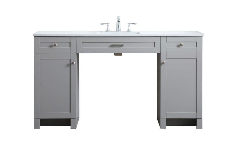 Elegant Lighting VF14960GR Bathroom Vanity, Grey
