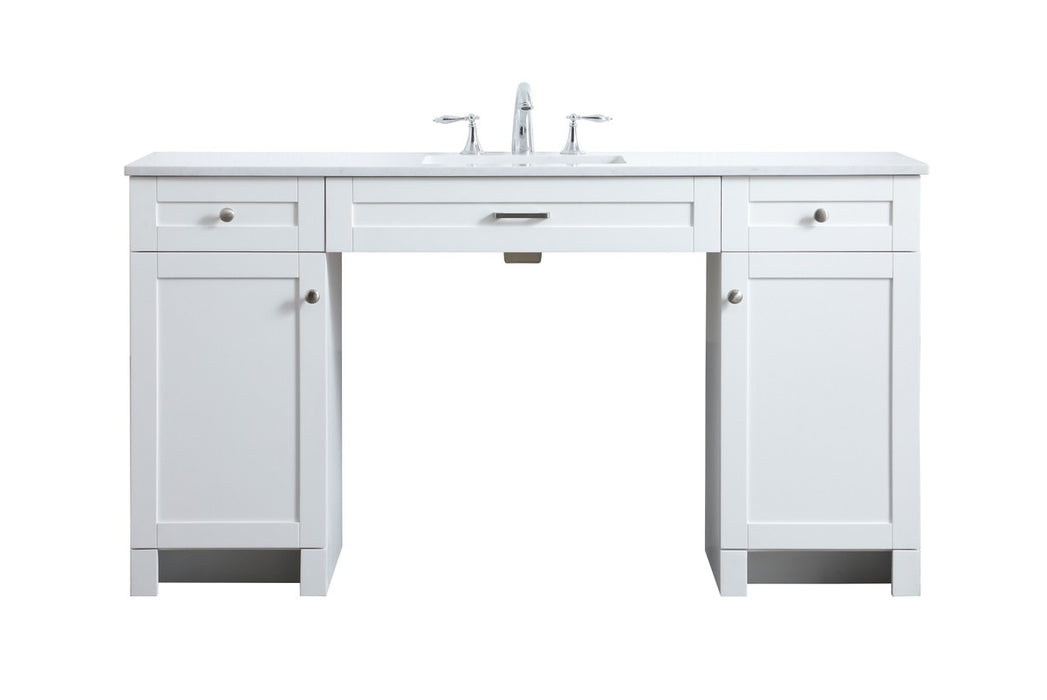 Elegant Lighting VF14960WH Bathroom Vanity, White