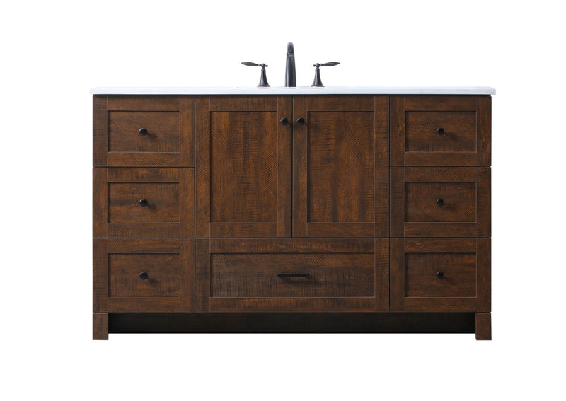 Elegant Lighting VF2854EX SIngle Bathroom Vanity, Expresso