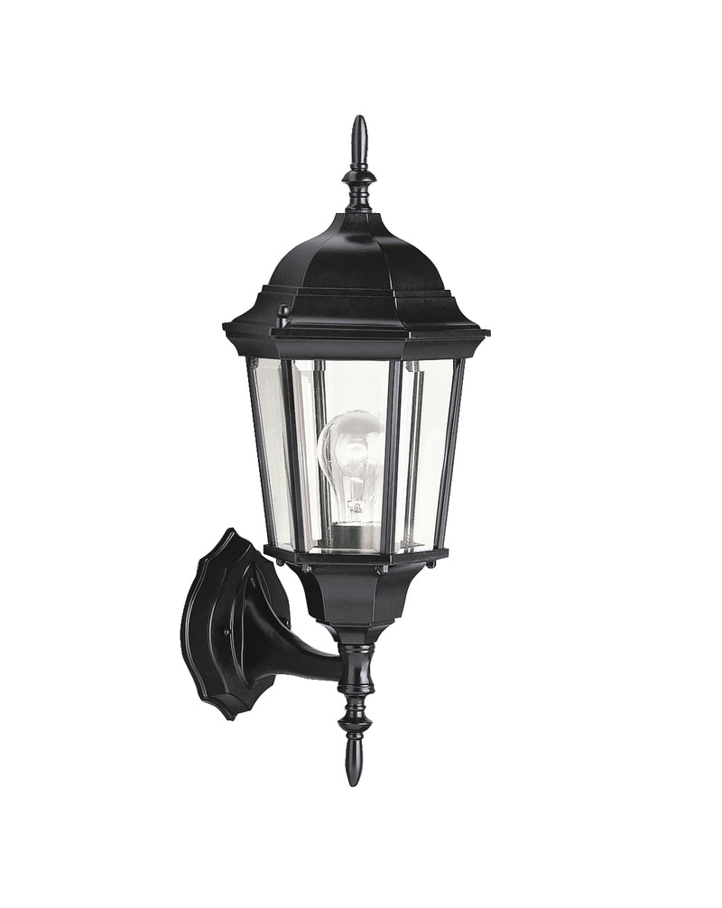 Kichler 9654BK One Light Outdoor Wall Mount, Black