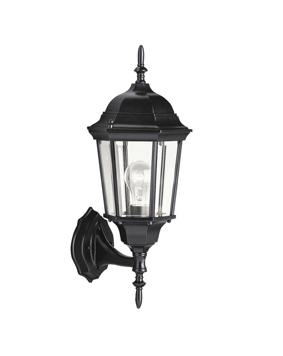 Kichler 9654BK One Light Outdoor Wall Mount, Black