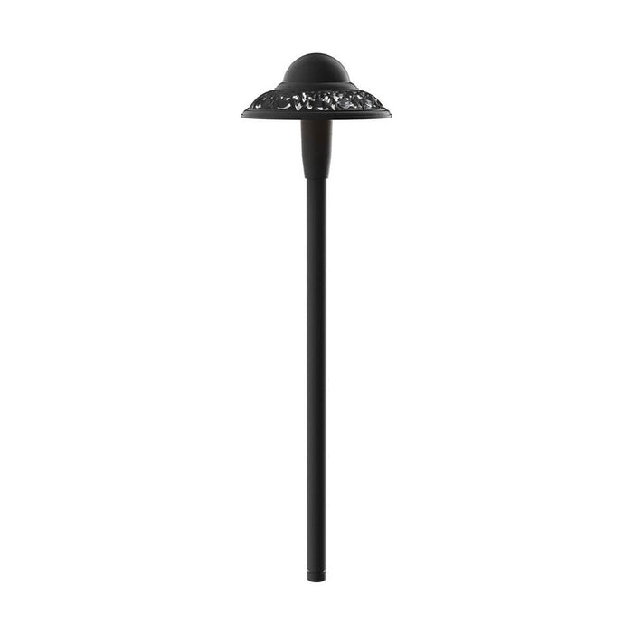 Kichler 15857BKT30R LED Path Light, Black Textured