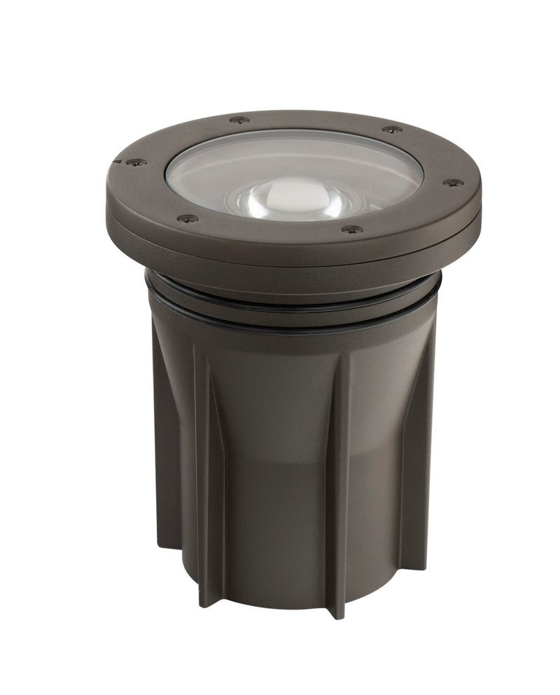 W.A.C. Lighting 5033-27BZ LED Landscape Inground Light, Bronze On Aluminum